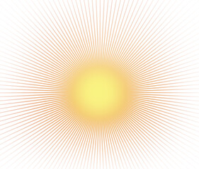 abstract sun background yellow light nature