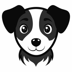 vector illustration of a dog