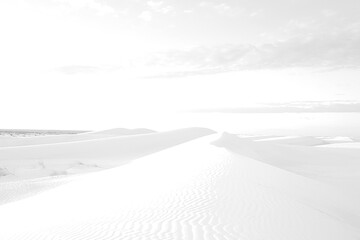 gray and white image of landscape 