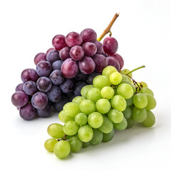 Fototapeta premium red and green grapes