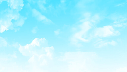 Cloud in the sky blackguard. sky white fluffy clouds nature