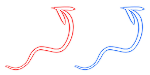 vector illustration of an abstract background, Neon, PNG