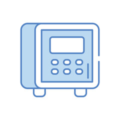 locker vector icon stock illustration