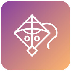 Vector Design Kite Icon Style