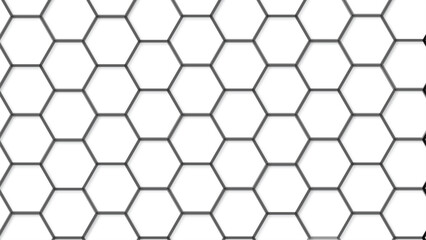  Abstract white 3d hexagon light creative digital concept vector surface tile and mosaic background . multicolor hexagon geometric honeycomb texture background. creative decorative element fabric .