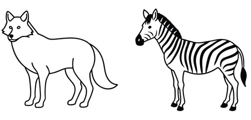 horse vector illustration