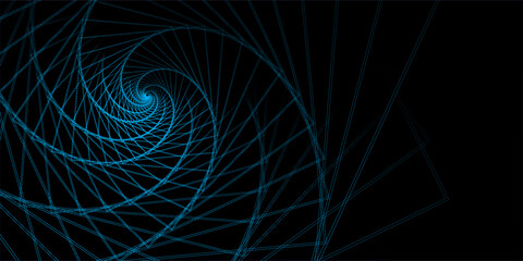 Vector сreative abstract geometric background of colored lines. vector