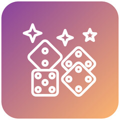 Dices Icon Style