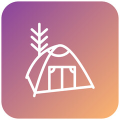 Tent Icon Style