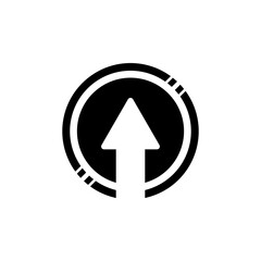 Business Icon Black Filled