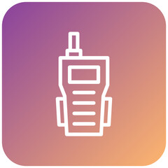 Walkie Talkie Icon Style