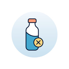 Lactose Free Vector icon