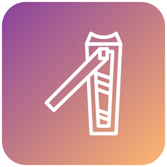 Nail Clipper Icon Style