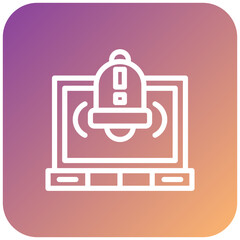 Warning Alarm Icon Style