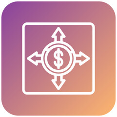 Business Ways Icon Style