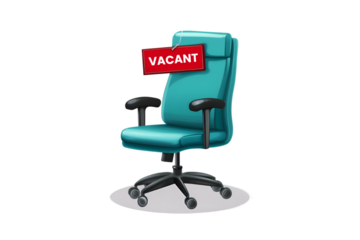 Vacant Office Chair Available Now Job Open Hiring Employment
