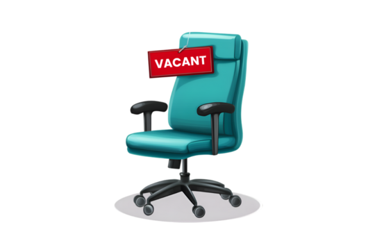Vacant Office Chair Available Now Job Open Hiring Employment
