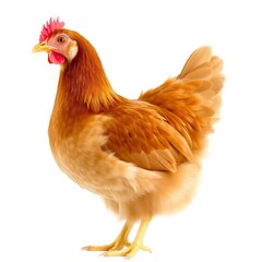 Fototapeta premium cock and hen