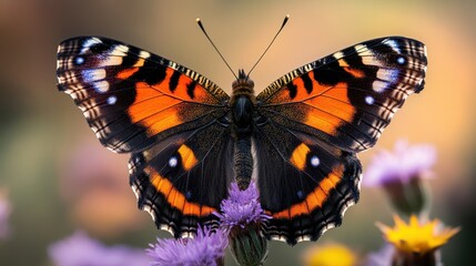 Naklejka premium Unlocking the secrets to attracting butterflies in your spring garden with the best practices for a vibrant landscape in 2025