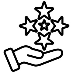 Talent Development Icon Lineal Syle