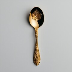 Gold Spoon Studio Shot