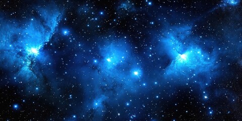 Fototapeta premium Stunning view of Earth from space with a galaxy in the background