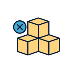 Sugar Free Vector icon