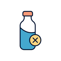 Lactose Free Vector icon