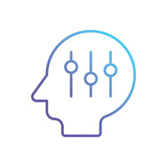 Psychology Vector icon