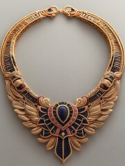 Egyptian Necklace Display