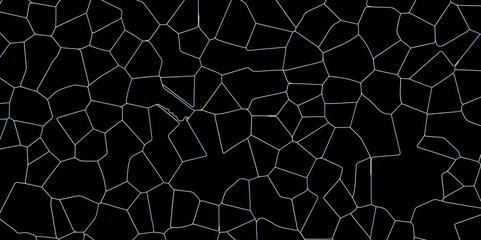 Vector Crack Texture Background with Grungy Damage on Concrete Wall Surface

