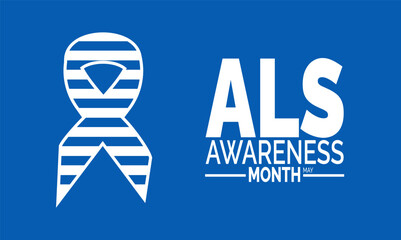 May is ALS Awareness Month. raising awareness about Amyotrophic Lateral Sclerosis, a rare neurological disease affecting nerve cells. Ideal for social media posts, banners, posters, awareness campaign