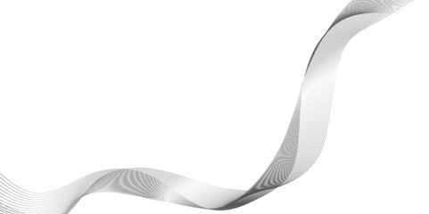 Vector illustration of smooth dotted halftone wave blend lines, white smooth element swoosh speed wave, abstract liquid shapes wave effect dotted gradient texture waves isolated vector symbols set,