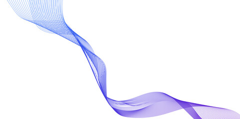 Abstract blue wave lines pattern for banner wallpaper background, smooth element swoosh speed wave modern stream background, abstract design flowing particles wave line.