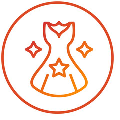 Birthday Dress Icon Style