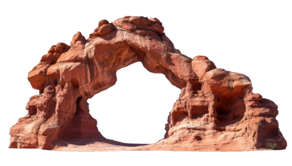 a natural rock formation resembling an arch showcasing the beaut