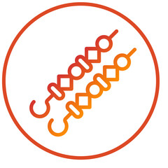 Shish Kebab Icon Style