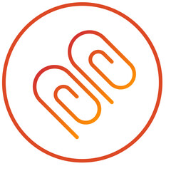 Paperclip Icon Style