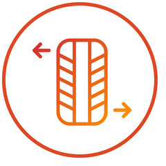 Wheel Alignment Icon Style