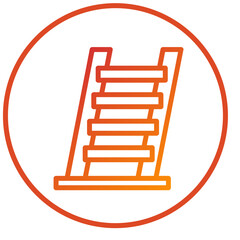 Stepladder Icon Style