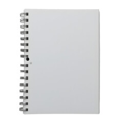 Spiral Notebook: Blank, White Paper png generated ai