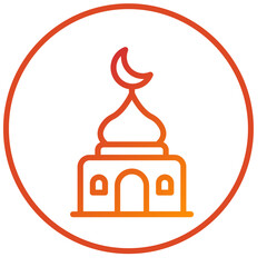 Mosque Icon Style