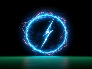 Electric Circle Graphic