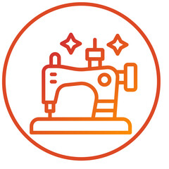Sewing Machine Icon Style