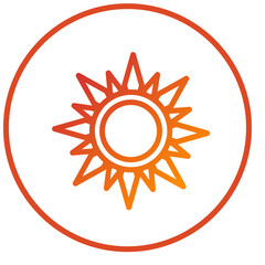 Sun Icon Style