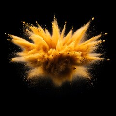 Golden Powder Explosion