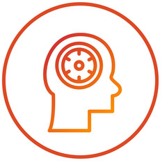 Mental Control Icon Style