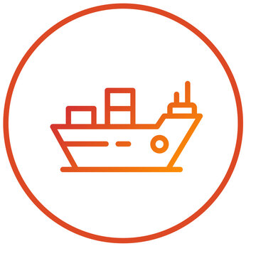 recommend clip art: Oil Ship Icon Style