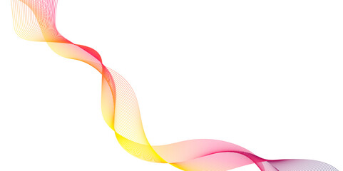 abstract rainbow waves on soft pastel background, blue and pink, orange, yellow, wave on a white background, technology concept abstract coloreful wave line,