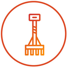 Farm Fork Icon Style